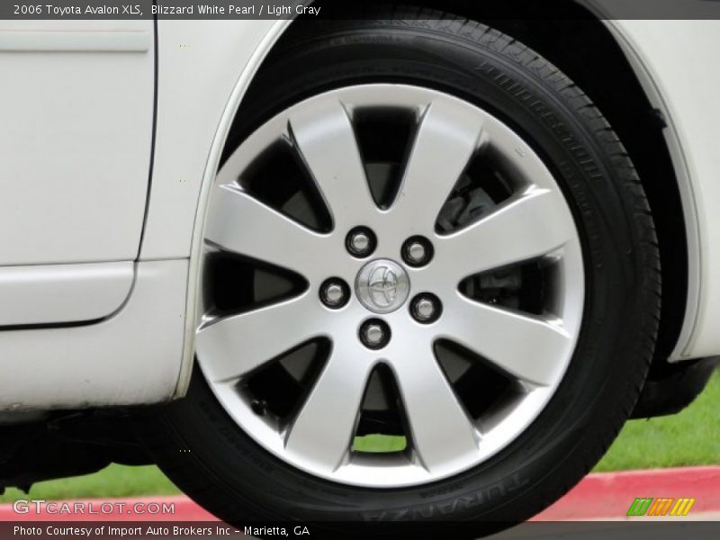Blizzard White Pearl / Light Gray 2006 Toyota Avalon XLS