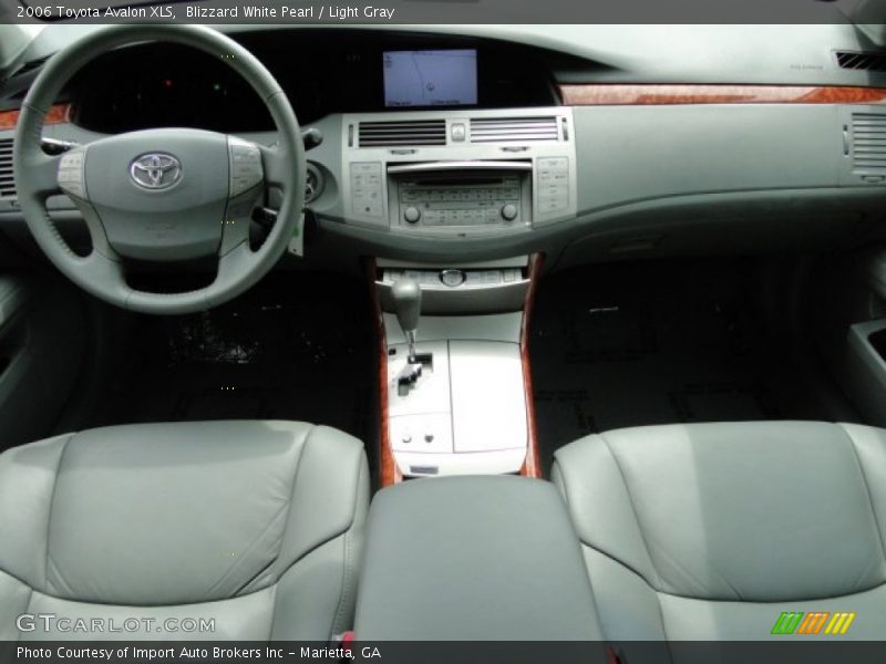 Blizzard White Pearl / Light Gray 2006 Toyota Avalon XLS