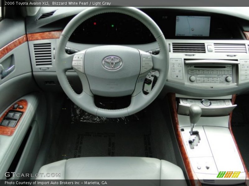 Blizzard White Pearl / Light Gray 2006 Toyota Avalon XLS
