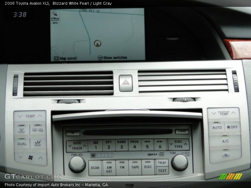 Blizzard White Pearl / Light Gray 2006 Toyota Avalon XLS