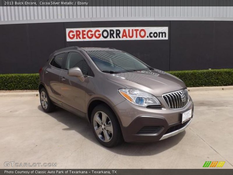 Cocoa Silver Metallic / Ebony 2013 Buick Encore