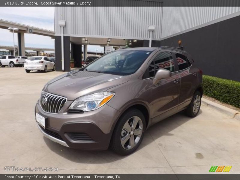 Cocoa Silver Metallic / Ebony 2013 Buick Encore