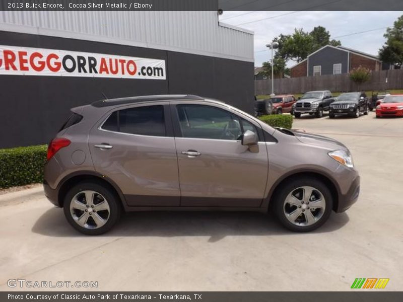 Cocoa Silver Metallic / Ebony 2013 Buick Encore
