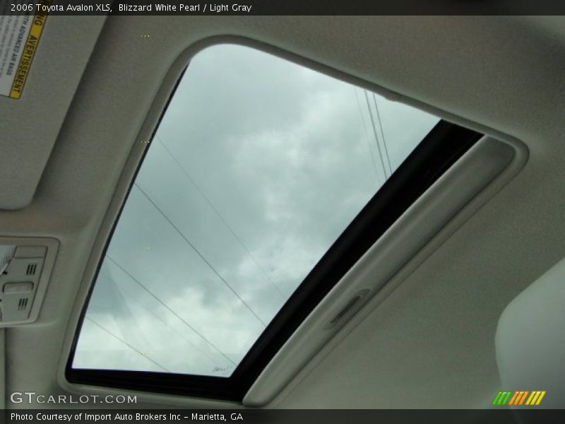 Blizzard White Pearl / Light Gray 2006 Toyota Avalon XLS