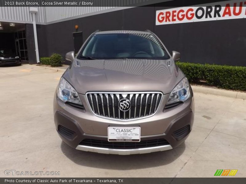 Cocoa Silver Metallic / Ebony 2013 Buick Encore