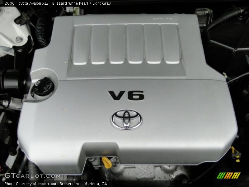 Blizzard White Pearl / Light Gray 2006 Toyota Avalon XLS