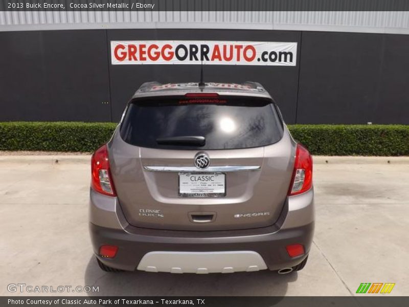 Cocoa Silver Metallic / Ebony 2013 Buick Encore