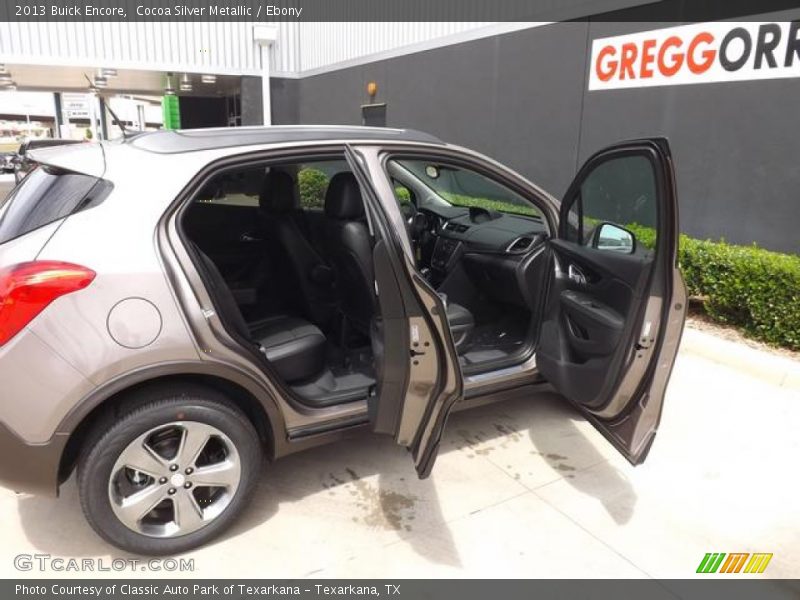Cocoa Silver Metallic / Ebony 2013 Buick Encore