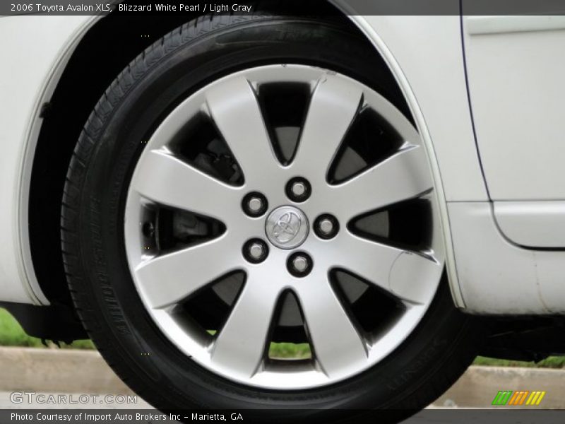 Blizzard White Pearl / Light Gray 2006 Toyota Avalon XLS