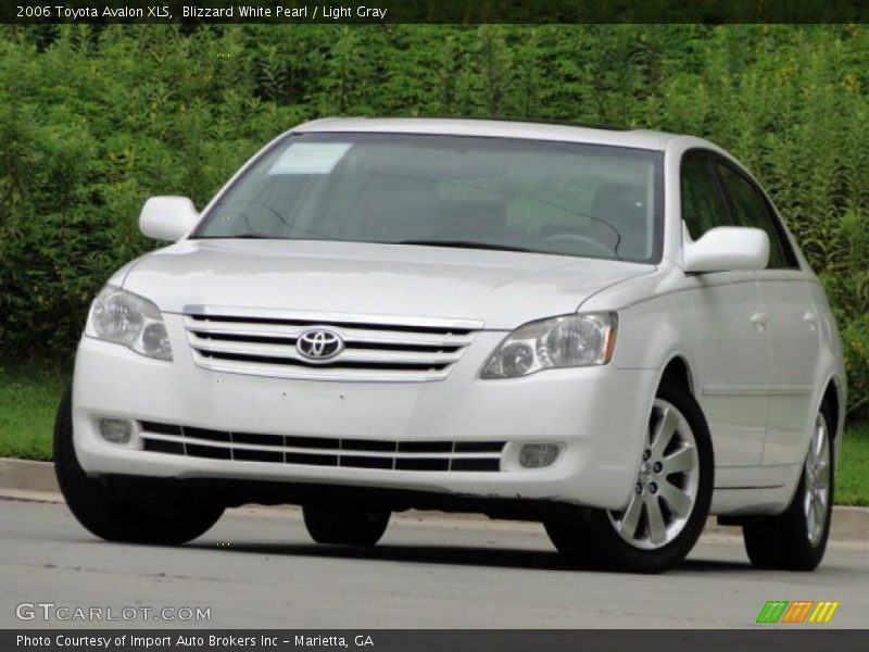 Blizzard White Pearl / Light Gray 2006 Toyota Avalon XLS