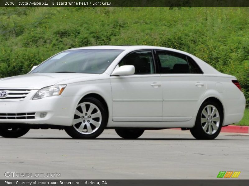 Blizzard White Pearl / Light Gray 2006 Toyota Avalon XLS