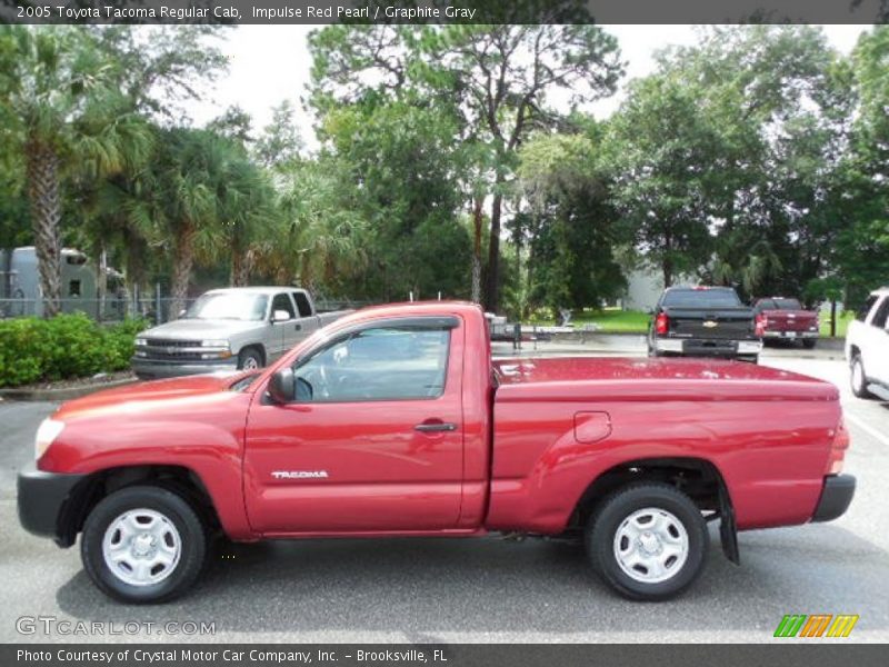  2005 Tacoma Regular Cab Impulse Red Pearl