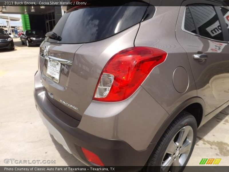 Cocoa Silver Metallic / Ebony 2013 Buick Encore