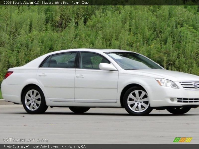 Blizzard White Pearl / Light Gray 2006 Toyota Avalon XLS