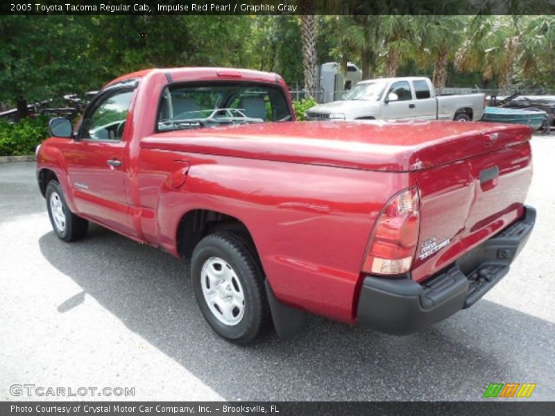  2005 Tacoma Regular Cab Impulse Red Pearl