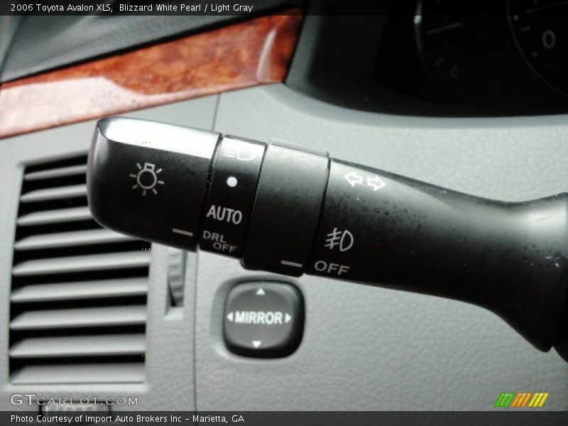 Blizzard White Pearl / Light Gray 2006 Toyota Avalon XLS