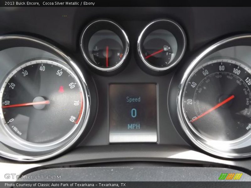 Cocoa Silver Metallic / Ebony 2013 Buick Encore