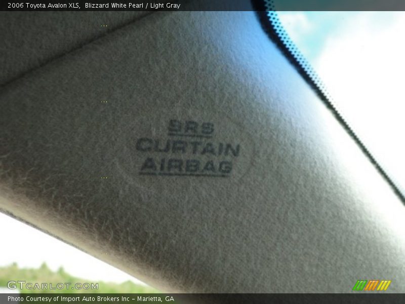 Blizzard White Pearl / Light Gray 2006 Toyota Avalon XLS