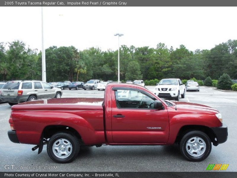  2005 Tacoma Regular Cab Impulse Red Pearl