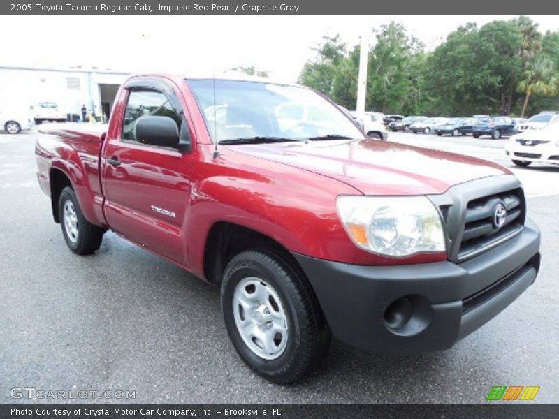 Front 3/4 View of 2005 Tacoma Regular Cab