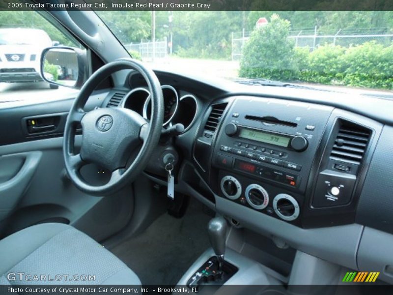 Dashboard of 2005 Tacoma Regular Cab