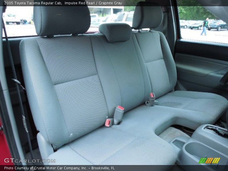 Front Seat of 2005 Tacoma Regular Cab