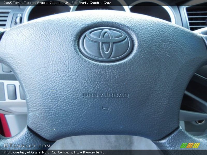Impulse Red Pearl / Graphite Gray 2005 Toyota Tacoma Regular Cab