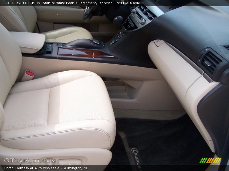 Starfire White Pearl / Parchment/Espresso Birds Eye Maple 2013 Lexus RX 450h
