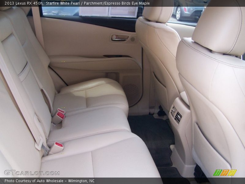 Starfire White Pearl / Parchment/Espresso Birds Eye Maple 2013 Lexus RX 450h