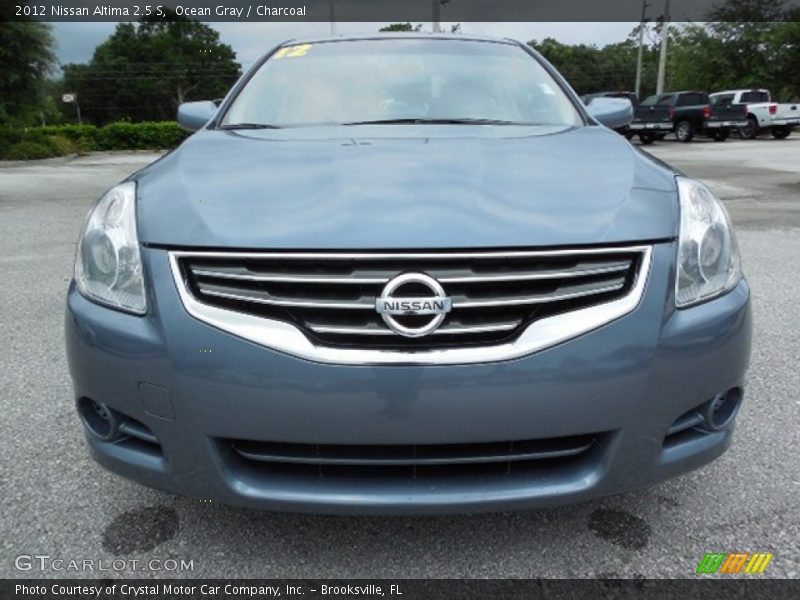 Ocean Gray / Charcoal 2012 Nissan Altima 2.5 S