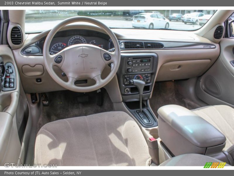 Neutral Beige Interior - 2003 Malibu Sedan 