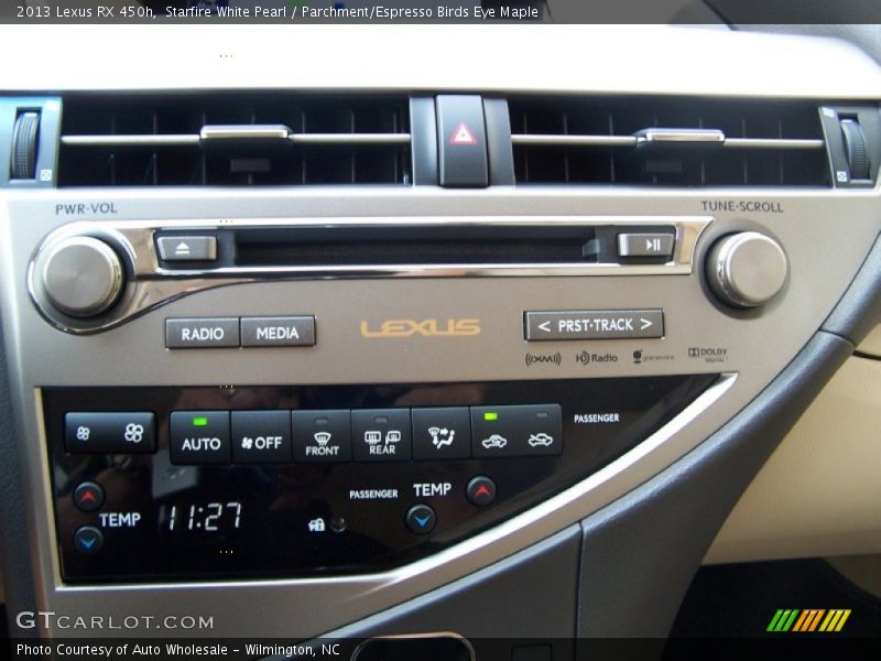 Controls of 2013 RX 450h
