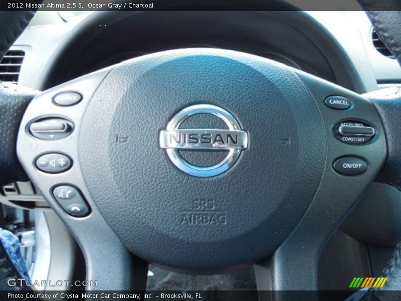 Ocean Gray / Charcoal 2012 Nissan Altima 2.5 S