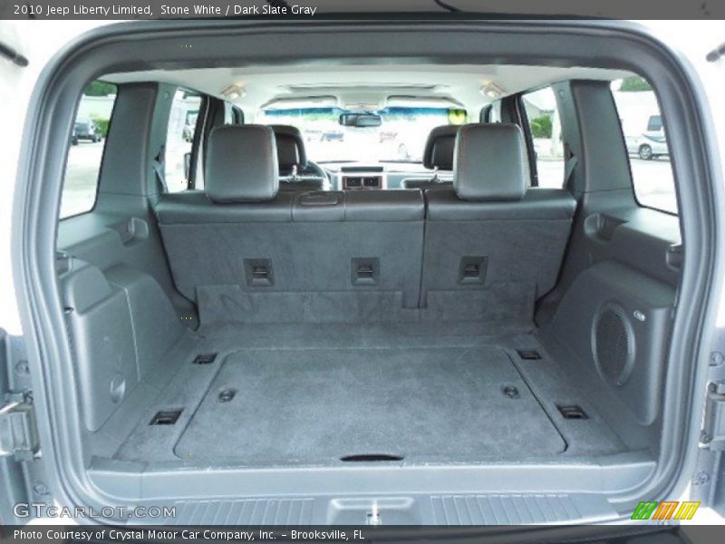 Stone White / Dark Slate Gray 2010 Jeep Liberty Limited