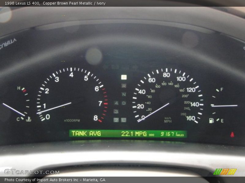  1998 LS 400 400 Gauges