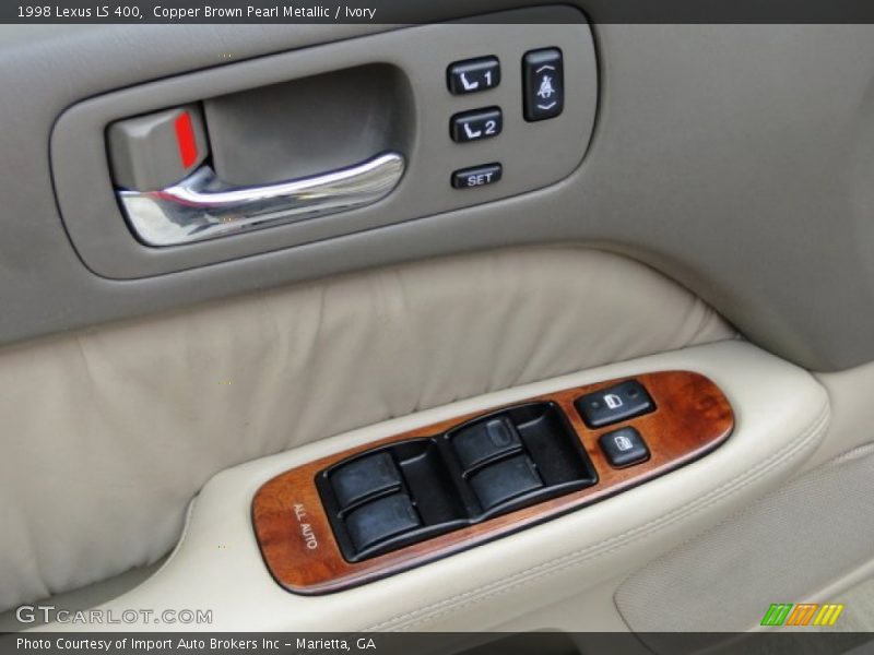 Controls of 1998 LS 400