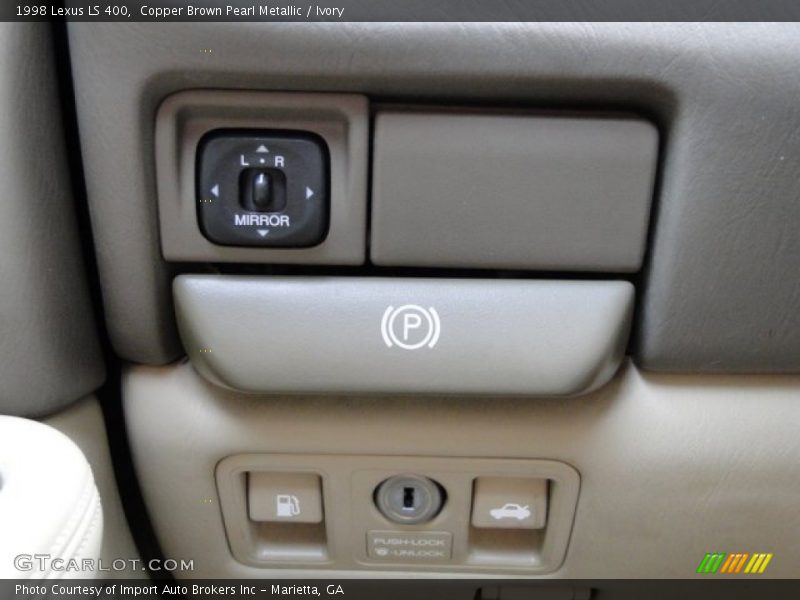 Copper Brown Pearl Metallic / Ivory 1998 Lexus LS 400