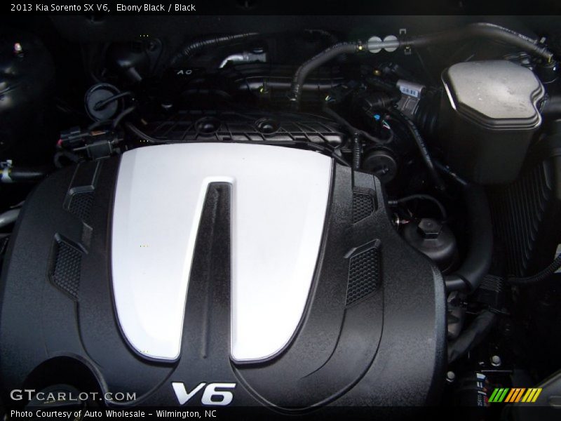 Ebony Black / Black 2013 Kia Sorento SX V6