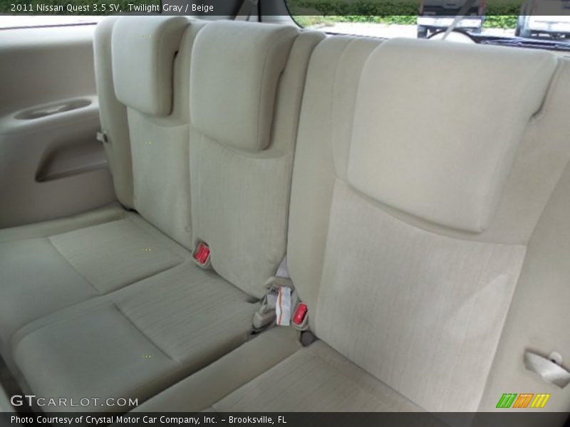 Twilight Gray / Beige 2011 Nissan Quest 3.5 SV