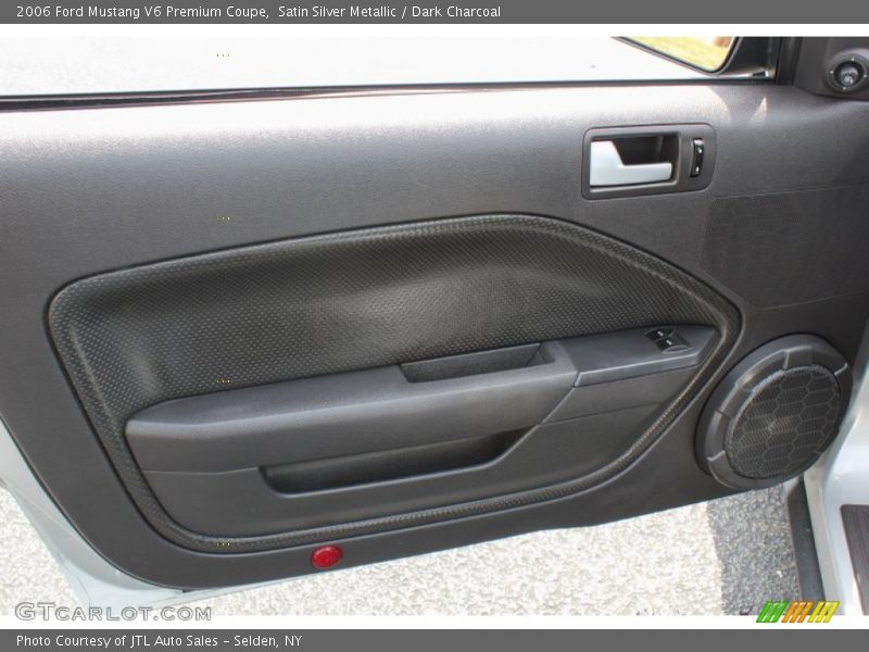 Satin Silver Metallic / Dark Charcoal 2006 Ford Mustang V6 Premium Coupe
