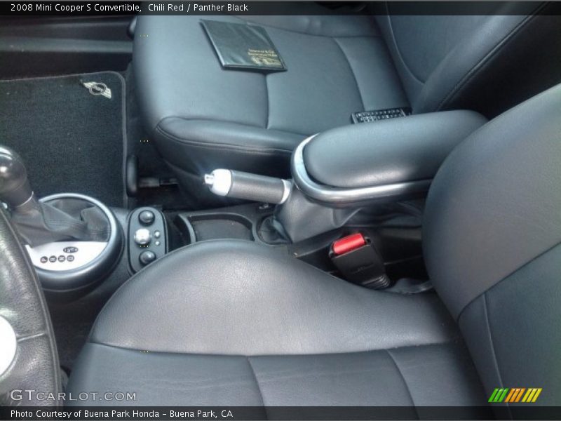 Chili Red / Panther Black 2008 Mini Cooper S Convertible