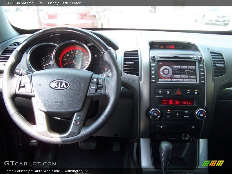 Dashboard of 2013 Sorento SX V6