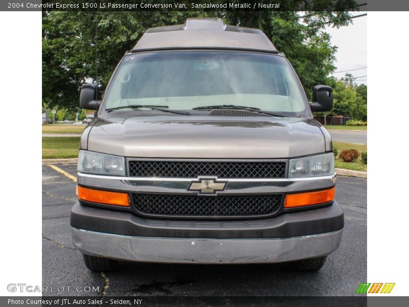 Sandalwood Metallic / Neutral 2004 Chevrolet Express 1500 LS Passenger Conversion Van