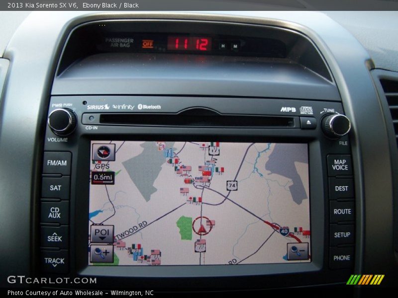 Navigation of 2013 Sorento SX V6