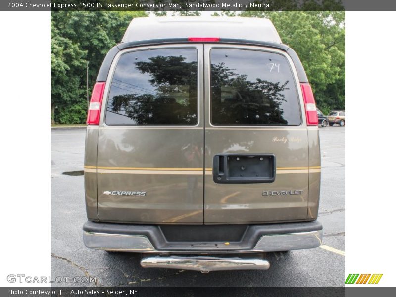 Sandalwood Metallic / Neutral 2004 Chevrolet Express 1500 LS Passenger Conversion Van