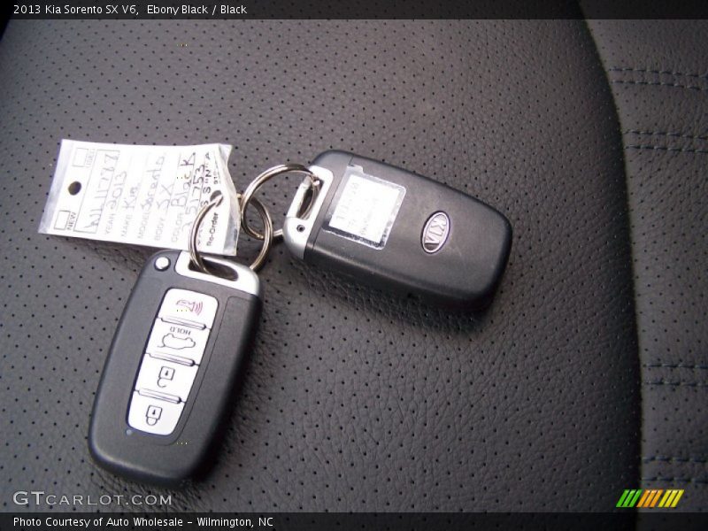 Keys of 2013 Sorento SX V6
