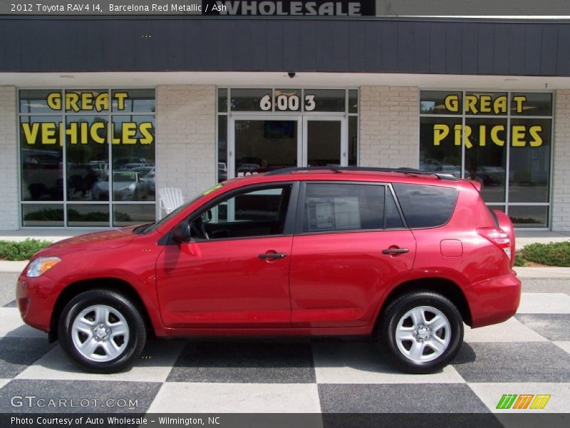 Barcelona Red Metallic / Ash 2012 Toyota RAV4 I4
