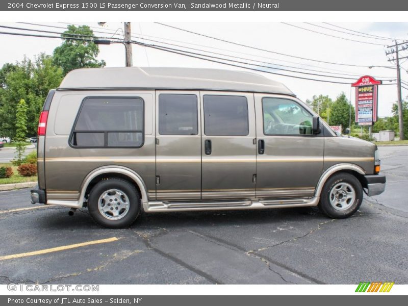 Sandalwood Metallic / Neutral 2004 Chevrolet Express 1500 LS Passenger Conversion Van
