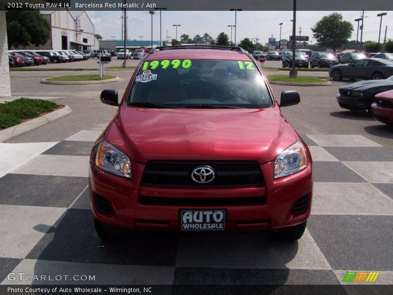 Barcelona Red Metallic / Ash 2012 Toyota RAV4 I4