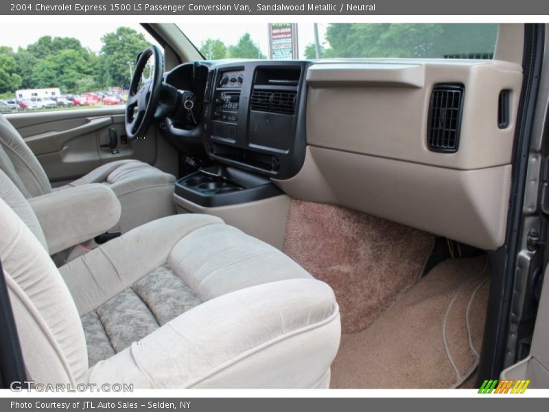 Sandalwood Metallic / Neutral 2004 Chevrolet Express 1500 LS Passenger Conversion Van